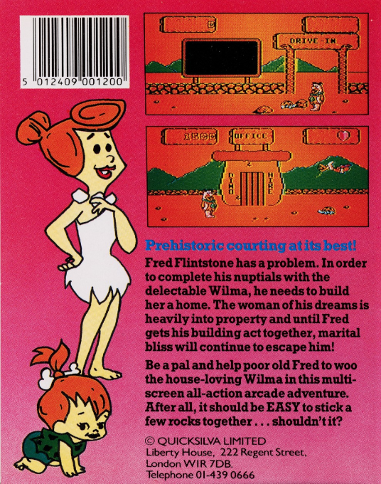 Flintstones - Yabba-Dabba-Dooo! — box-2D-back (EU)