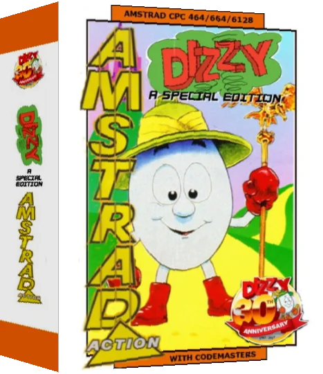 Dizzy - Amstrad Action Special Edition — box-3D (EU)
