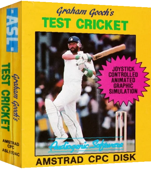 Graham Gooch's Test Cricket — box-3D (EU)