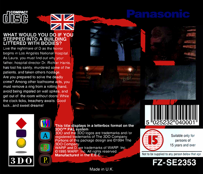 D's Diner - The Director's Cut — box-2D-back (EU)
