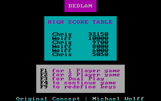 Bedlam — sstitle (EU)