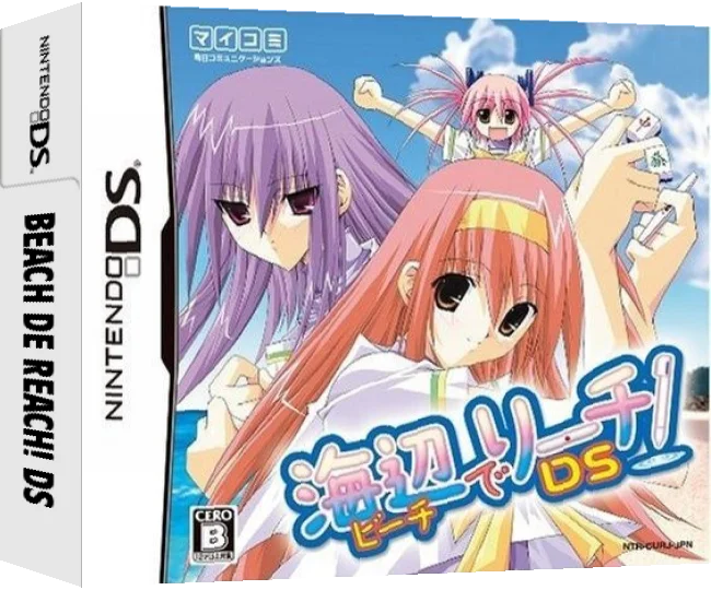Beach de Reach! DS — box-3D (JP)