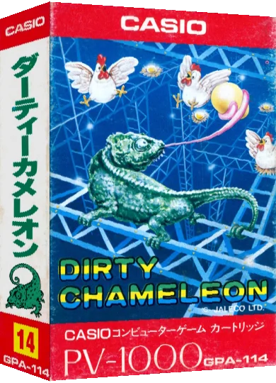 Dirty Chameleon — box-3D (JP)