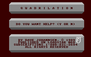 Quadrilation — sstitle (WOR)