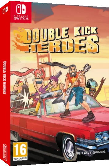 Double Kick Heroes — box-3D (EU)