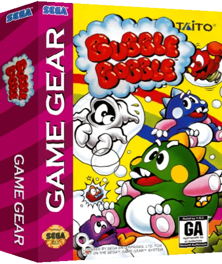 Bubble Bobble — box-3D (US)