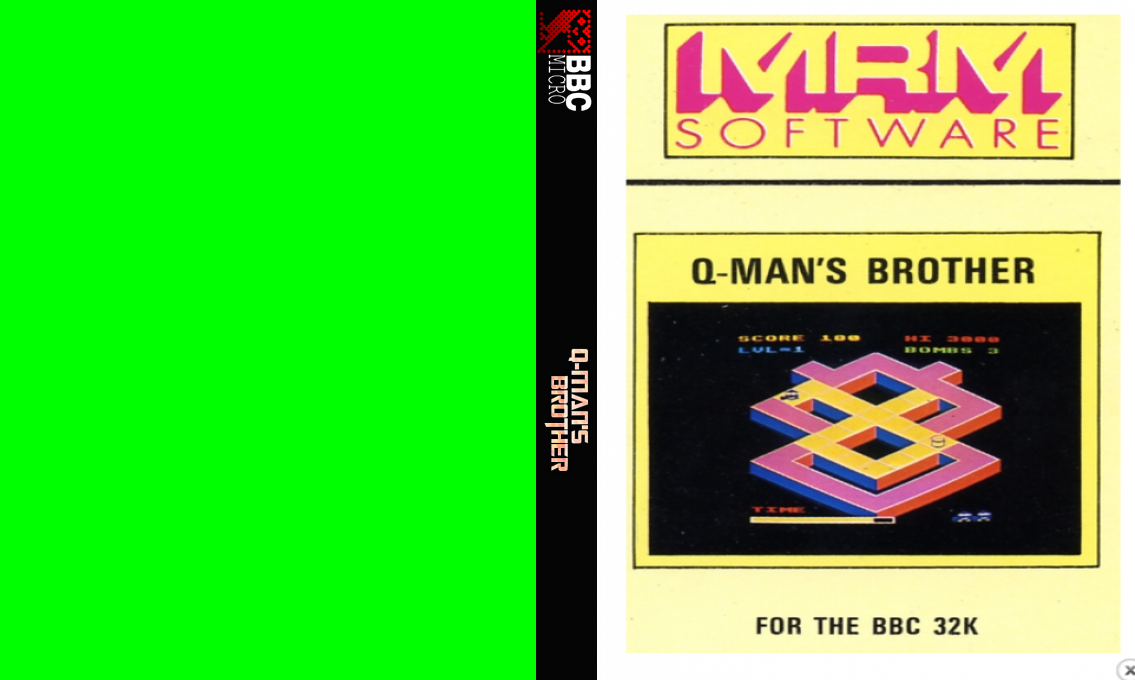 Q-man's Brother — box-texture (EU)