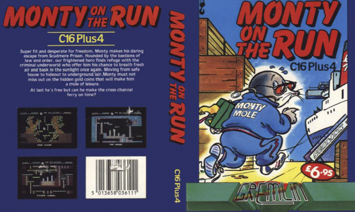 Monty On The Run — box-texture (EU)