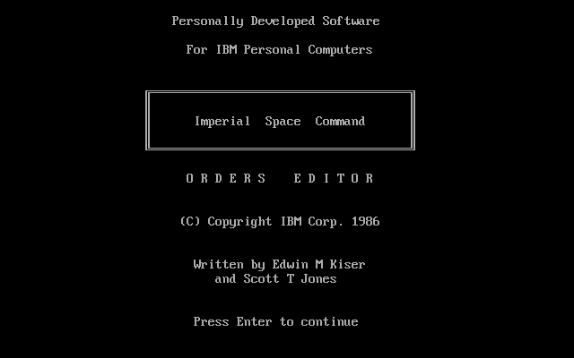 Imperial Space Command — sstitle (WOR)