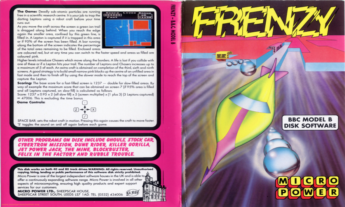 Frenzy — box-texture (EU)