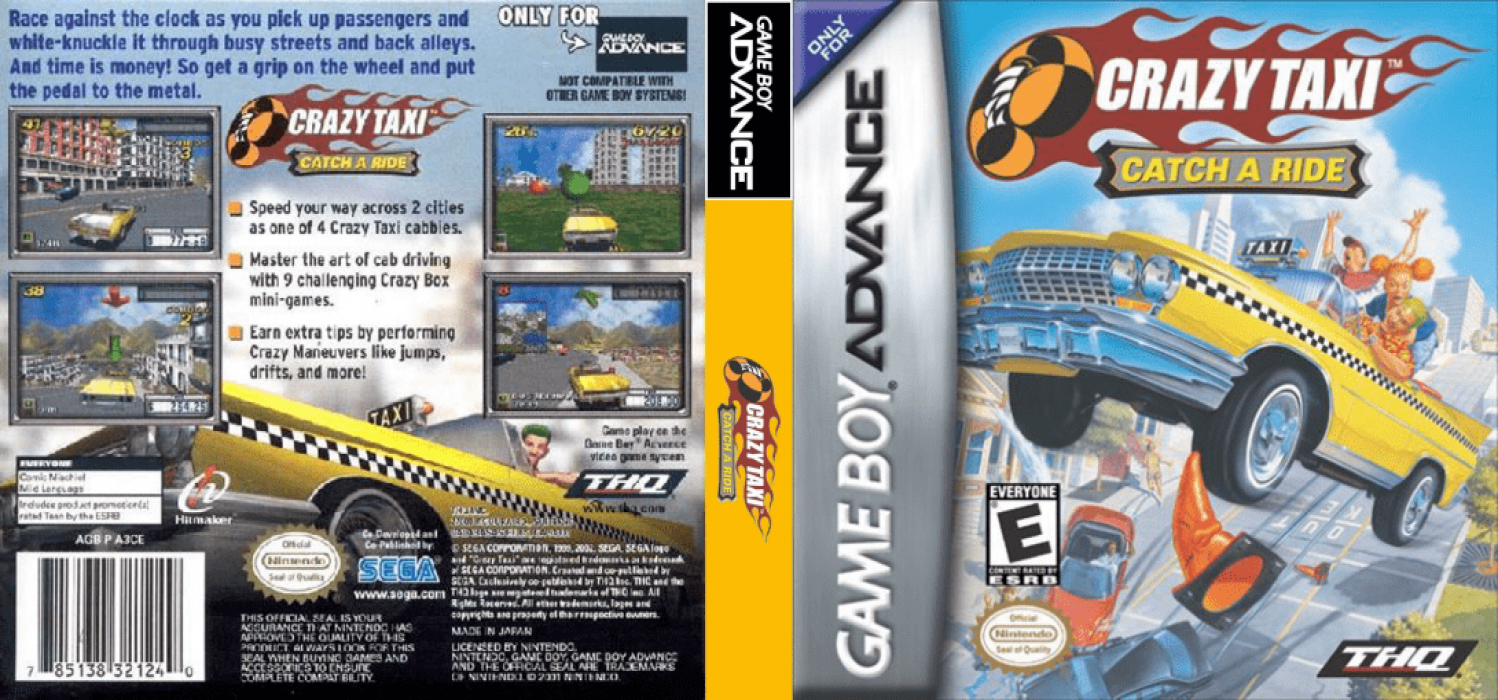 Crazy Taxi - Catch A Ride — box-texture (US)