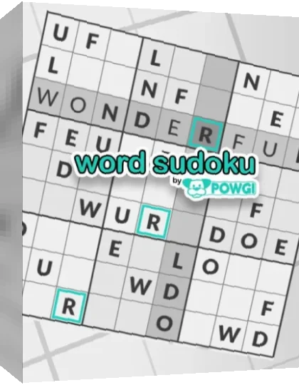 Word Sudoku by POWGI — box-3D (WOR)