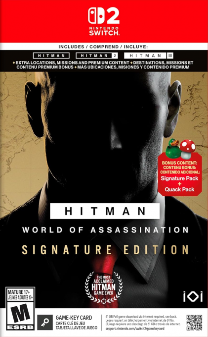 Hitman - World of Assassination box art