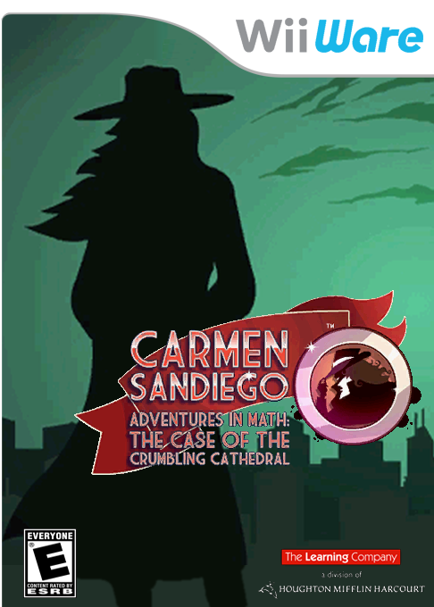 Carmen Sandiego Adventures in Math : The Case of the Crumbling Cathedral box art