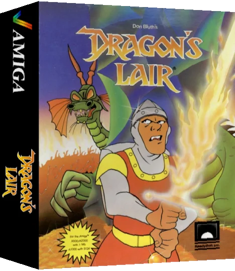 Dragon's Lair — box-3D (US)