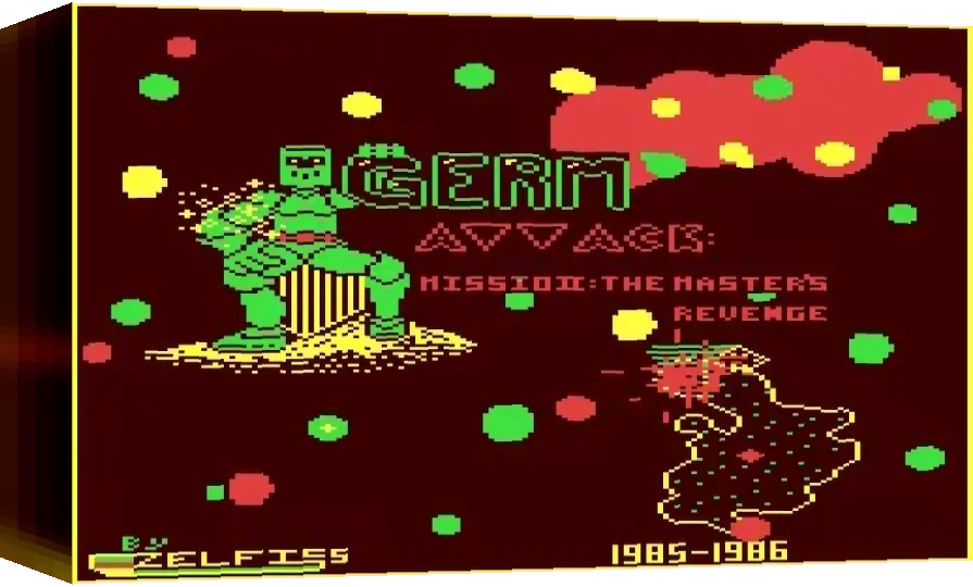 Germ Attack : Mission II : The Master's Revenge — box-3D (WOR)