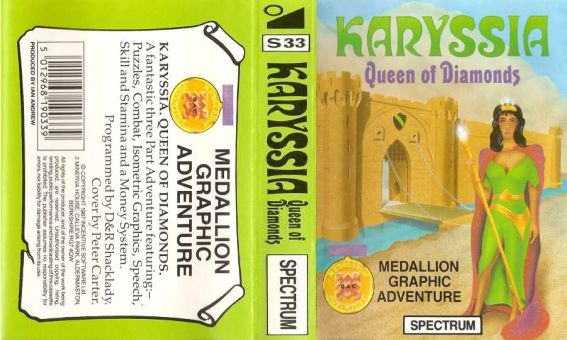 Karyssia - Queen of Diamonds — box-texture (EU)