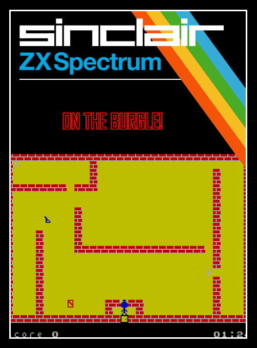 On the Burgle! box art