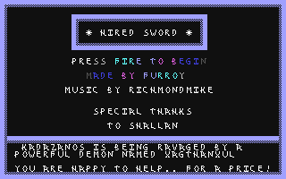 Hired Sword — sstitle (WOR)