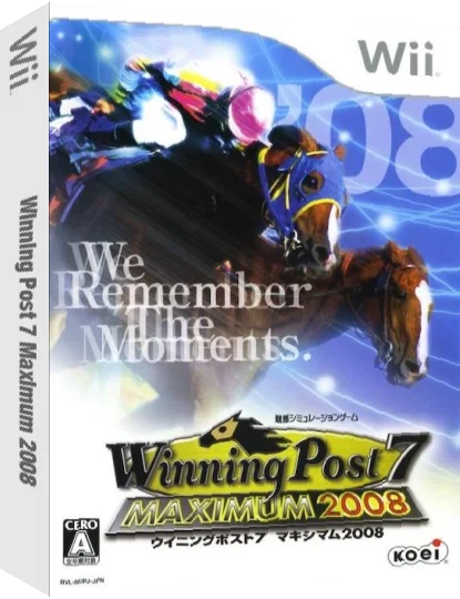 Winning Post 7 Maximum 2008 — box-3D (JP)