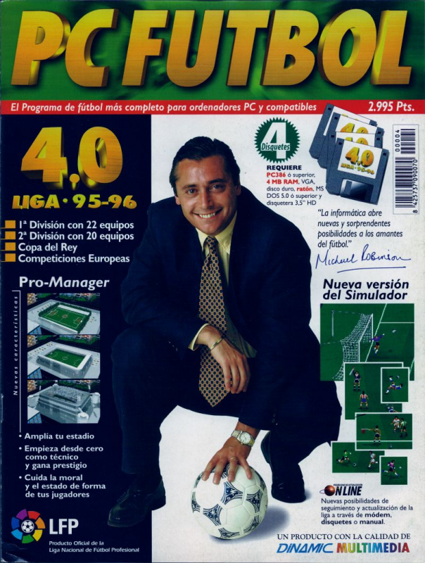 Pc Futbol 4.0 box art