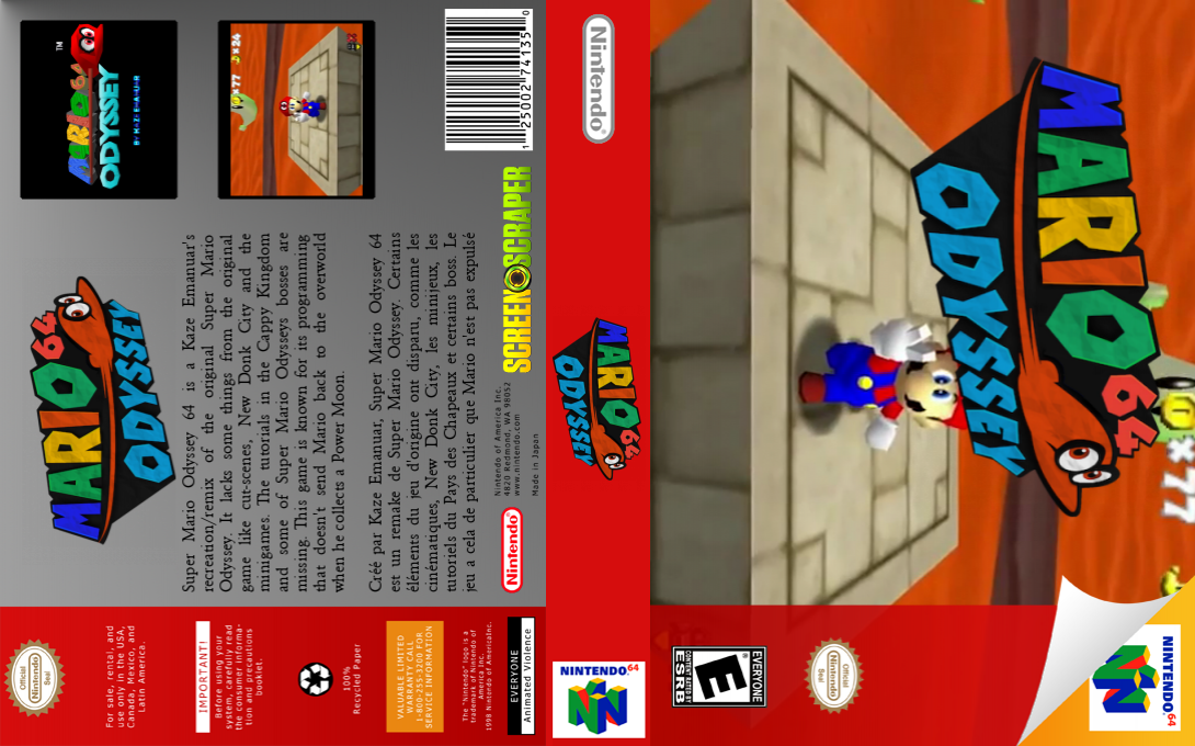 Super Mario Odyssey 64 — box-texture (SS)