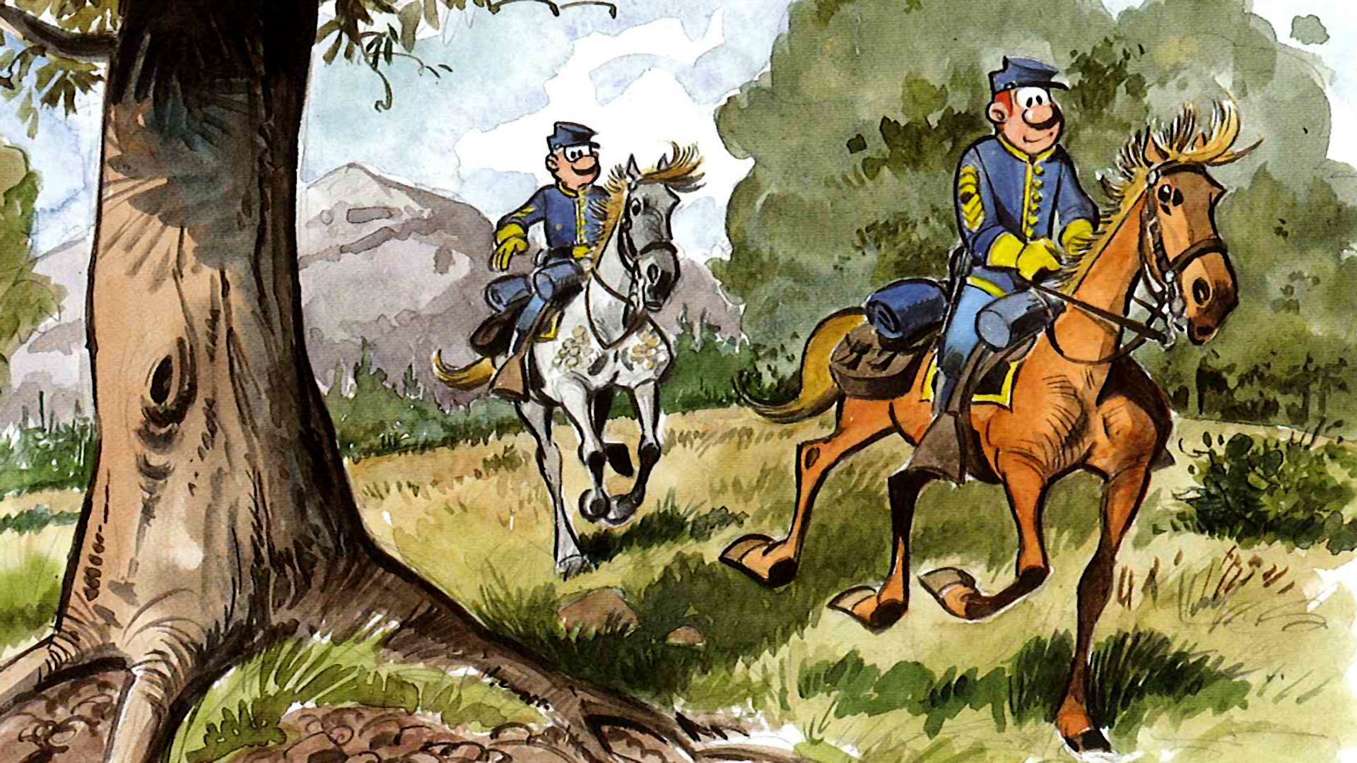 North And South (Infogrames) — fanart
