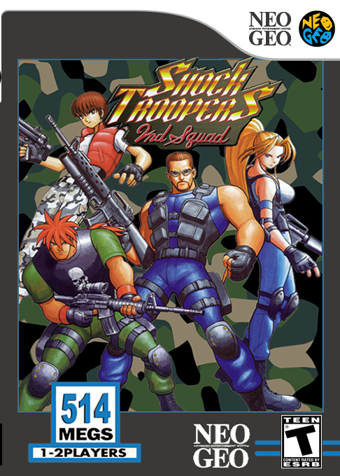Shock Troopers - 2nd Squad box art