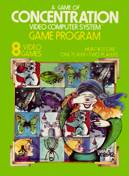 Game of Concentration, A — box-2D (EU)