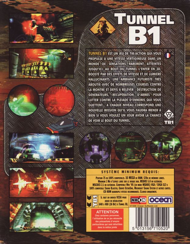 Tunnel B1 — box-2D-back (FR)