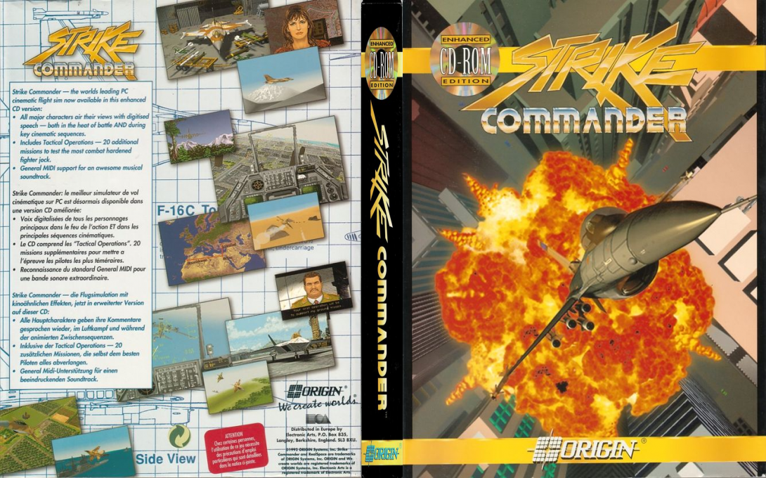 Strike Commander — box-texture (EU)