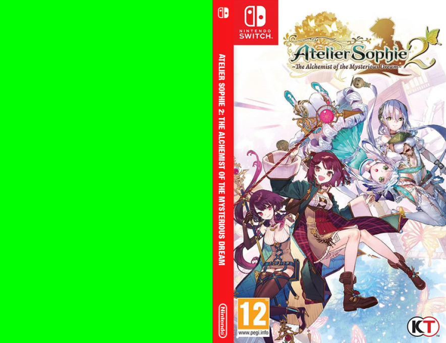 Atelier Sophie 2 - The Alchemist of the Mysterious Dream — box-texture (EU)