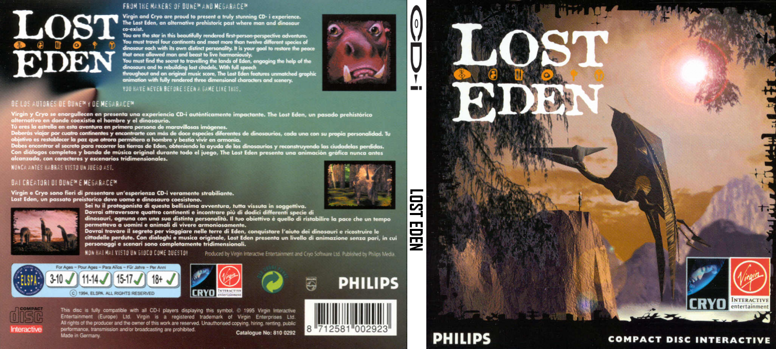 Lost Eden — box-texture (EU)