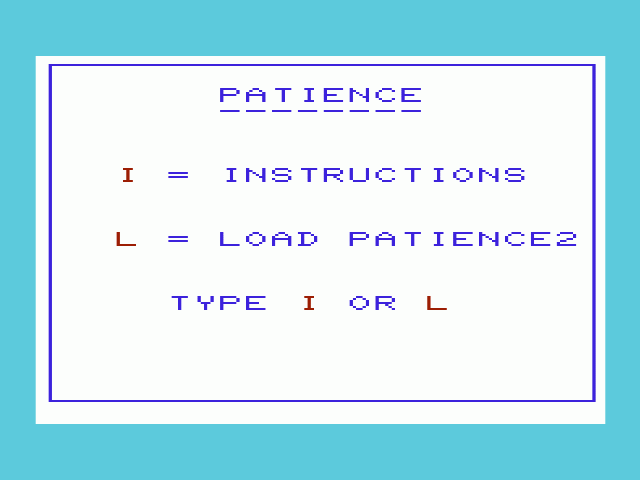 Patience — sstitle (WOR)