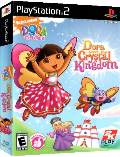 Nickelodeon Dora the Explorer - Dora Saves the Crystal Kingdom — box-3D (US)