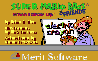 Electric Crayon 3.1 : Super Mario Bros And Friends - When I Grow Up — sstitle (WOR)