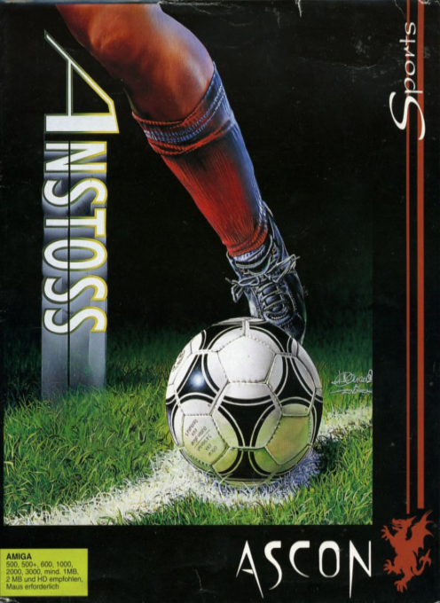 Anstoss - Die Fussball-Manager-Simulation box art