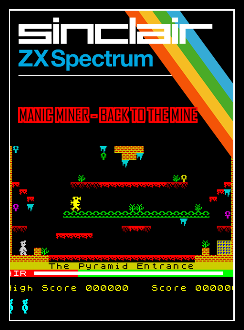 Manic Miner : Back to the Mine box art