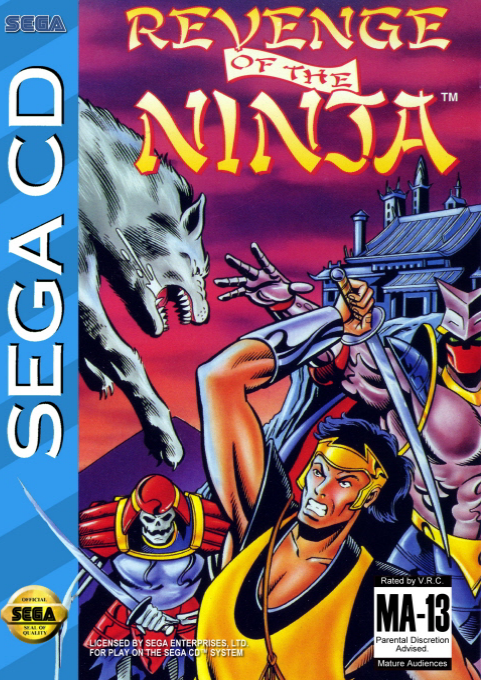 Revenge of the Ninja box art