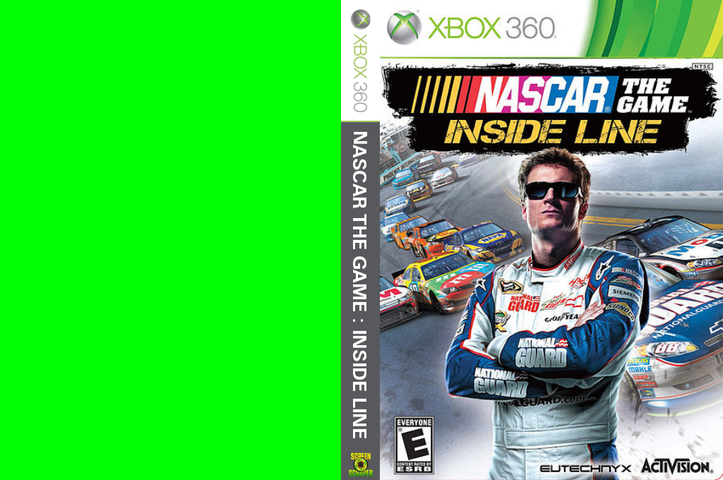 NASCAR the Game - Inside Line — box-texture (US)