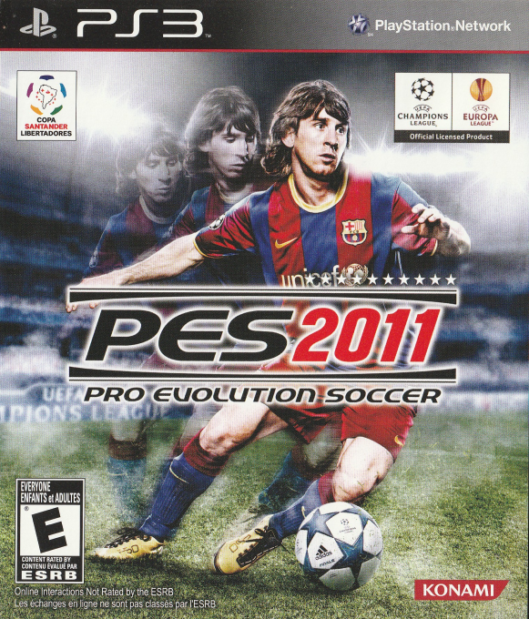 PES 2011 - Pro Evolution Soccer box art