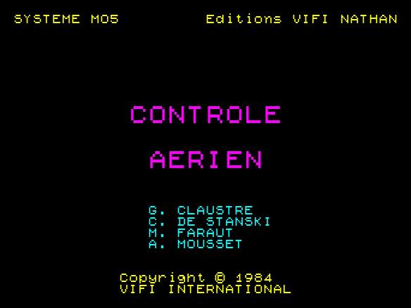 Controle Aerien — sstitle (WOR)