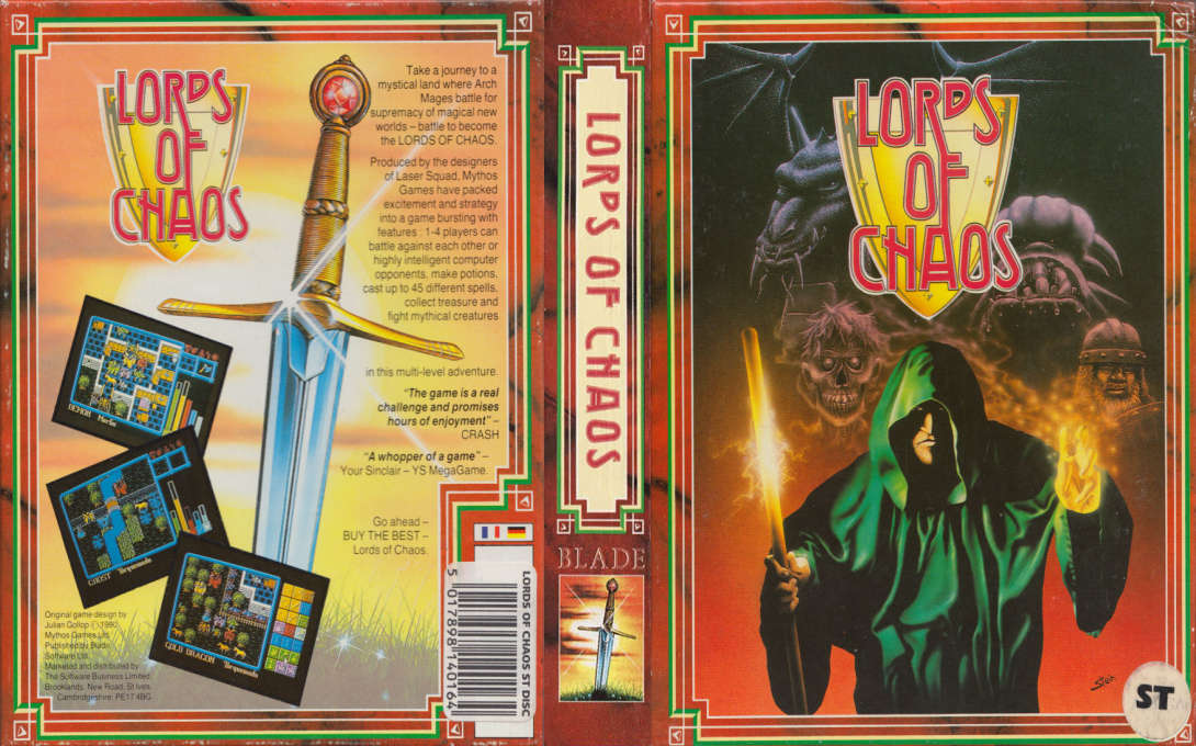 Lords Of Chaos — box-texture (EU)