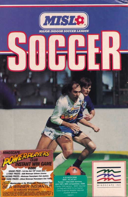 American Indoor Soccer box art
