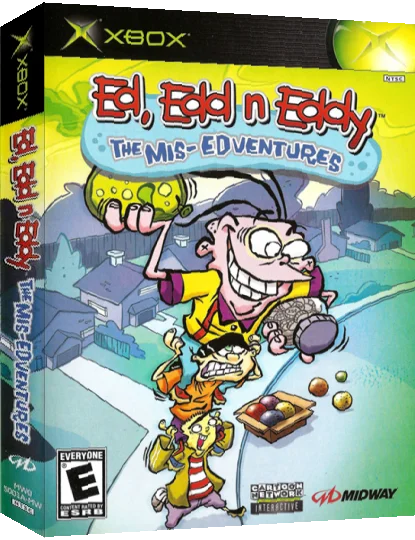 Ed, Edd n Eddy - The Mis-Edventures — box-3D (US)