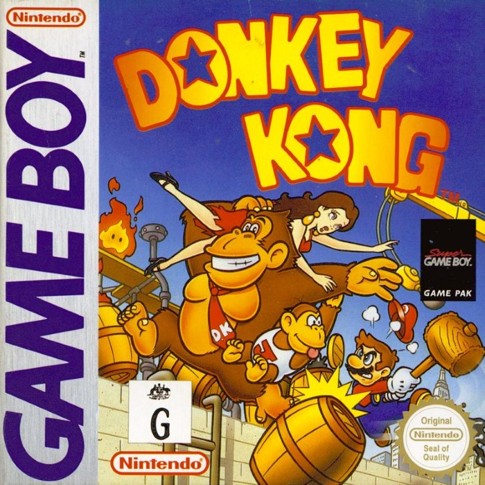 Donkey Kong — box-2D (AU)
