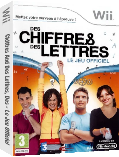 Chiffres And Des Lettres, Des - Le Jeu Officiel — box-3D (FR)