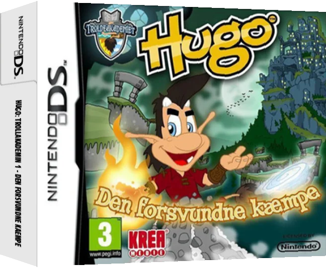 Hugo - Trollakademin 1 - Den Forsvunna Jatten — box-3D (EU)