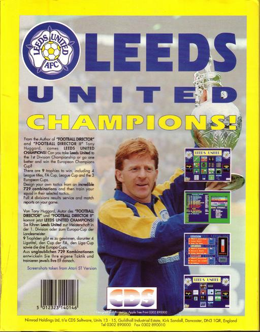Leeds United Champions! — box-2D-back (WOR)