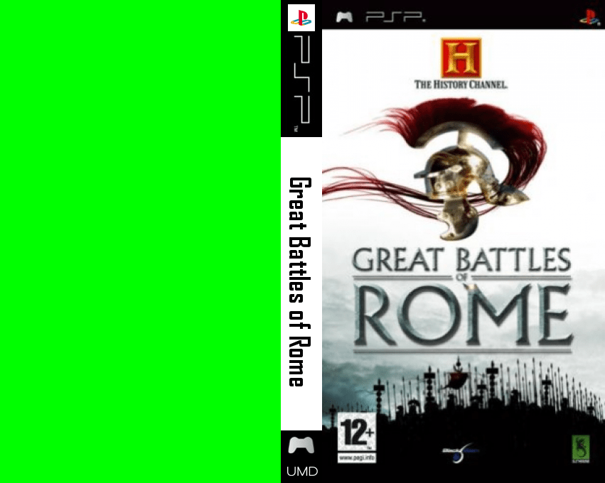 History Channel - Great Battles of Rome, The — box-texture (EU)